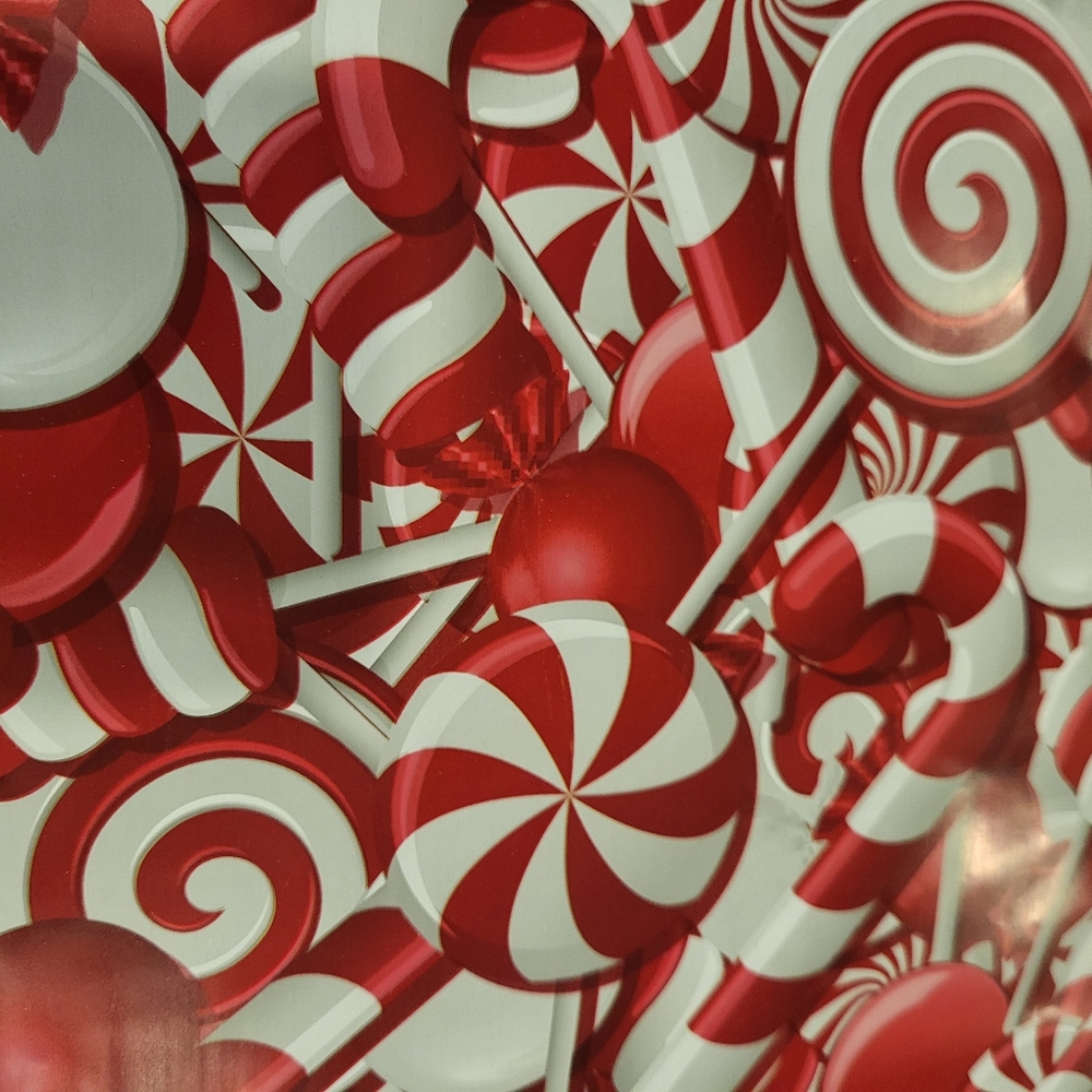 10 ct Candy Cane Poly mailers  For Putting Gifts In Under The Tree - Picture 2 of 2